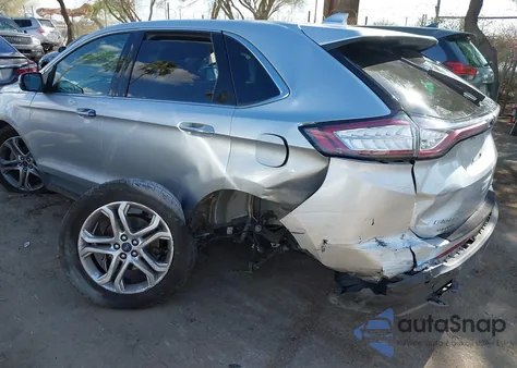 2018 Ford Edge Titanium z USA, uszkodzony, nr VIN 2FMPK3K93JBB42702